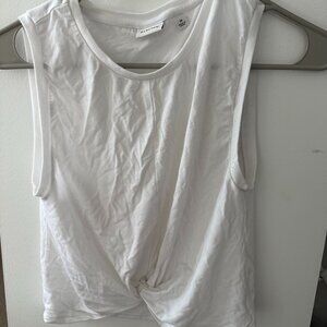 babaton front twist tank top - M